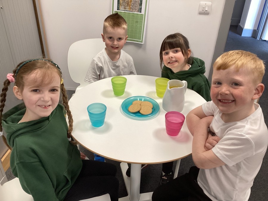 Reception Juice and Biscuits 2023-2024